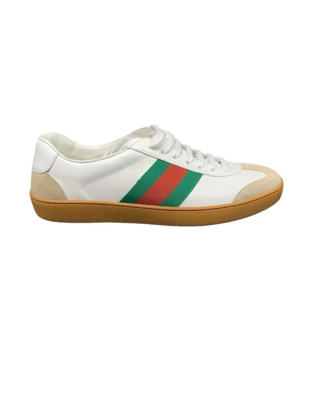 Women's Gucci G 74 Leather/ suede sneakers size 37.5 made in Italy
